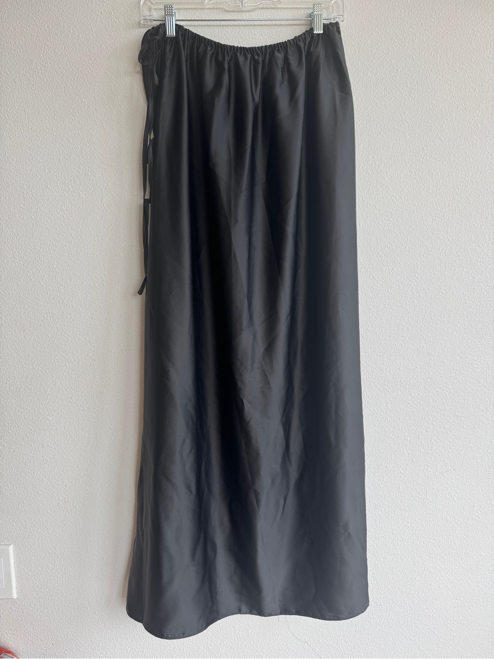 Solaqua 100% Italian Silk Side Tie Skirt